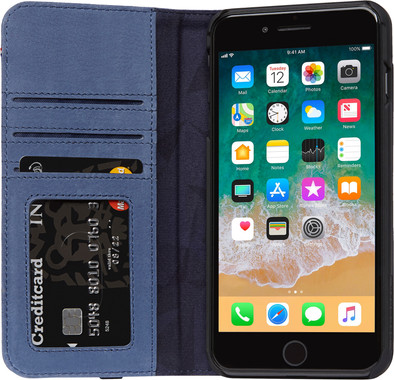 Le produit Decoded Wallet Case Cuir iPhone 8 Plus/7 Plus Bleu ne sera plus jamais disponible