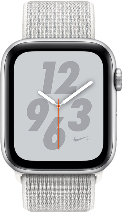 Apple Watch Series 4 44mm Nike+ Silver Aluminum/Nylon Sport Band is no longer available