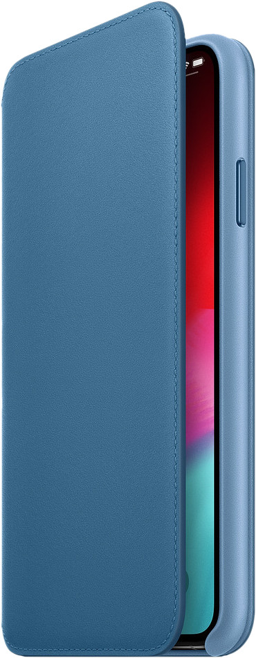 Apple iPhone Xs Max Leather Folio Book Cape Cod Blue is no longer available