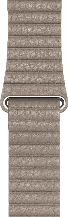 Le produit Apple Watch 42/44 mm Loop Bracelet de montre en Cuir Gris sable - Medium ne sera plus jamais disponible