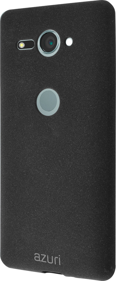 Azuri Flexible Sand Sony Xperia XZ2 Compact Back Cover Zwart is nooit meer leverbaar