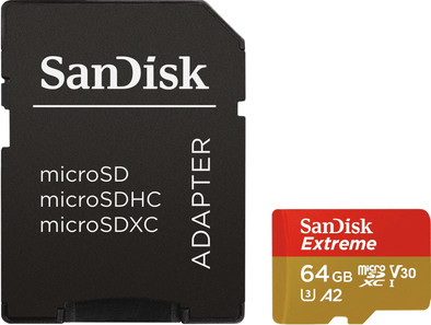 SanDisk MicroSDXC Extreme 64GB 160MB&#x2F;s + SD Adapter is no longer available