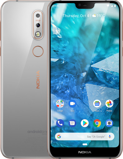 Nokia 7.1 Grijs is nooit meer leverbaar