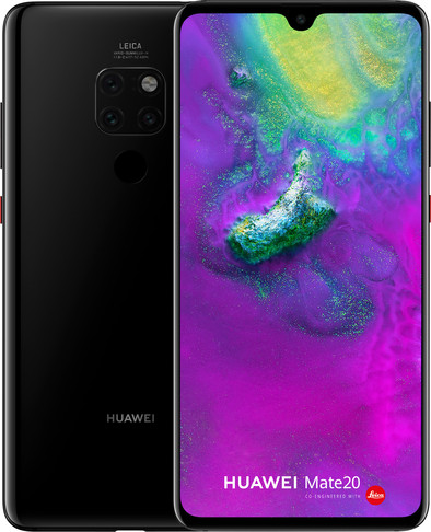 Huawei Mate 20 Zwart is nooit meer leverbaar