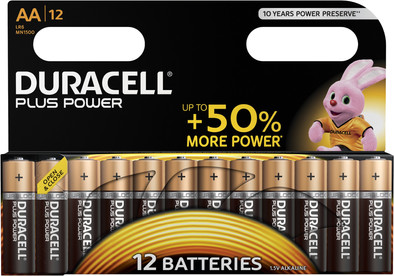 Le produit Piles AA alkaline Duracell Plus Power 12 pièces ne sera plus jamais disponible