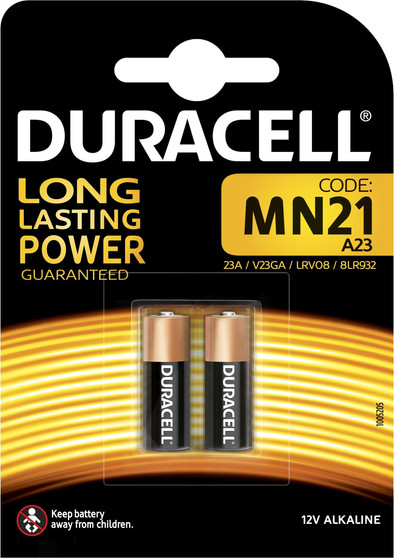 Le produit Duracell Specialty Pile alcaline MN21 12 V 2 pièces ne sera plus jamais disponible