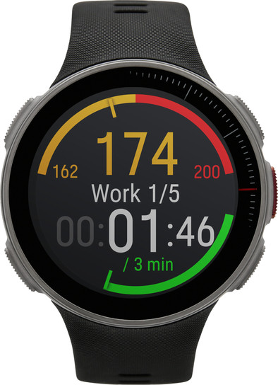 Polar Vantage V Zwart is nooit meer leverbaar