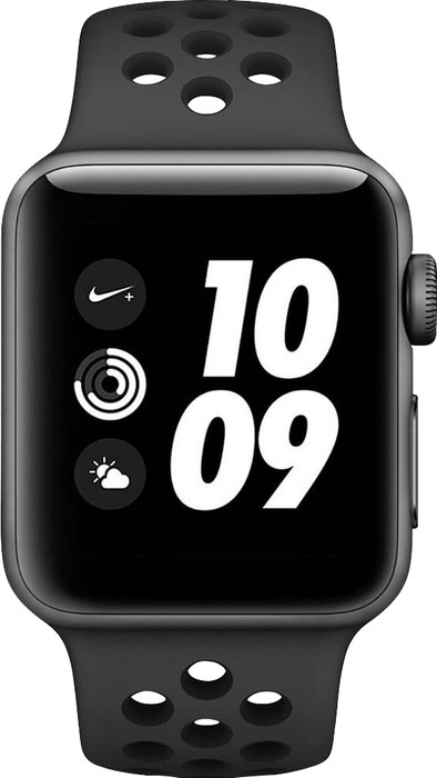 Le produit Apple Watch Series 3 Nike+ 42 mm Aluminium Gris sidéral/Noir ne sera plus jamais disponible