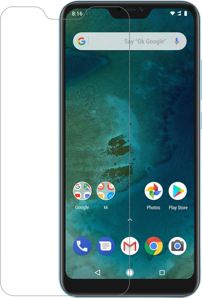 Azuri Gehard Glas Xiaomi Mi A2 Lite Screenprotector Glas is nooit meer leverbaar