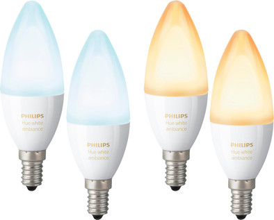 Philips Hue White Ambiance E14 2x Duopack is nooit meer leverbaar
