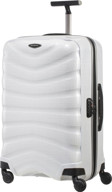 Samsonite FireLite Spinner 69cm Diamond White is nooit meer leverbaar