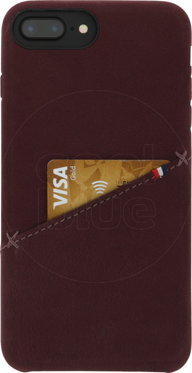 Decoded Leather iPhone 8 Plus / 7 Plus / 6s Plus / 6 Plus Back Cover Rood is nooit meer leverbaar