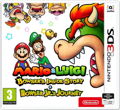 Mario &amp; Luigi: Bowsers inside story &amp; Bowser Jr. Journey 3DS is nooit meer leverbaar