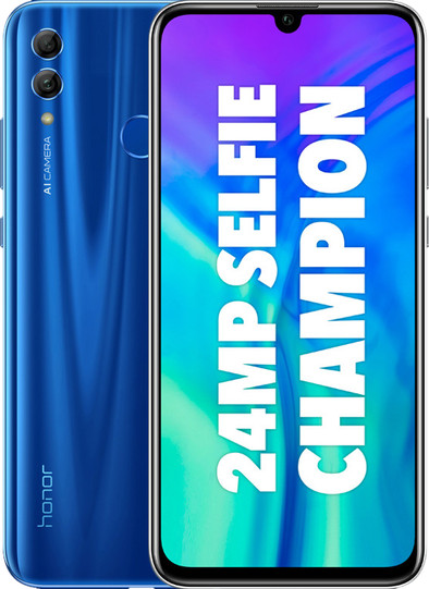 Honor 10 Lite Blauw is nooit meer leverbaar