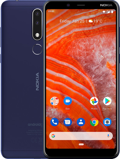Le produit Nokia 3.1 Plus Bleu ne sera plus jamais disponible