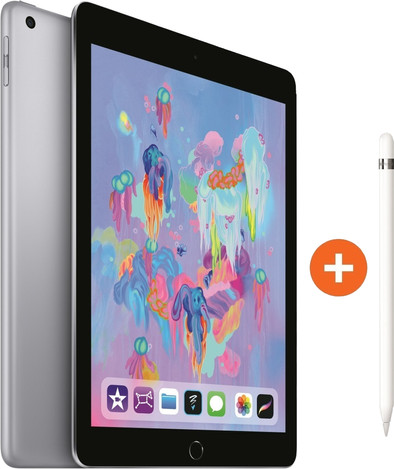 Le produit Apple iPad (2018) 128 Go Wi-Fi Gris sidéral + Apple Pencil ne sera plus jamais disponible