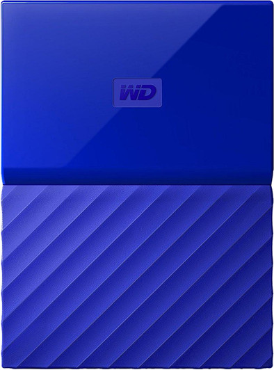 WD My Passport 2 TB Blauw is nooit meer leverbaar