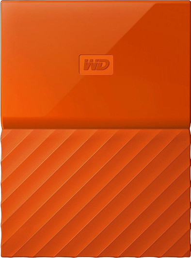 WD My Passport 2 TB Oranje is nooit meer leverbaar