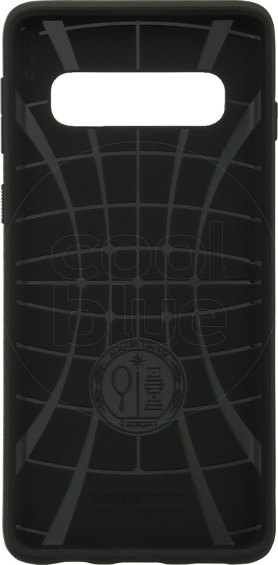 Spigen Liquid Air Samsung Galaxy S10 Back Cover Zwart is nooit meer leverbaar