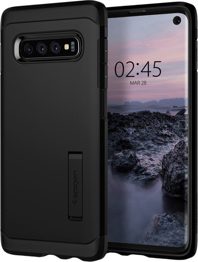 Le produit Spigen Tough Armor Samsung Galaxy S10 Back Cover Noir ne sera plus jamais disponible