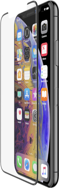 Belkin Tempered Curve Iphone X/Iphone XS Screenprotector Glas is nooit meer leverbaar