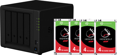 Synology DS918+ with 4x Seagate IronWolf 4TB hard drive is no longer available