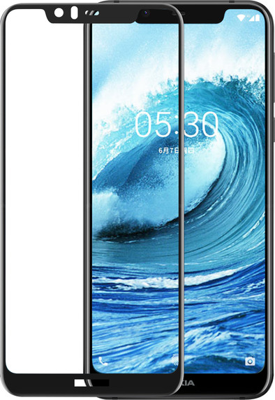 Azuri Tempered Glass Nokia 5.1 Plus Screen Protector Glass Black is no longer available