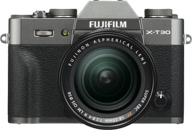 Fujifilm X-T30 Donkergrijs + XF 18-55mm f/2.8-4.0 R LM OIS is nooit meer leverbaar