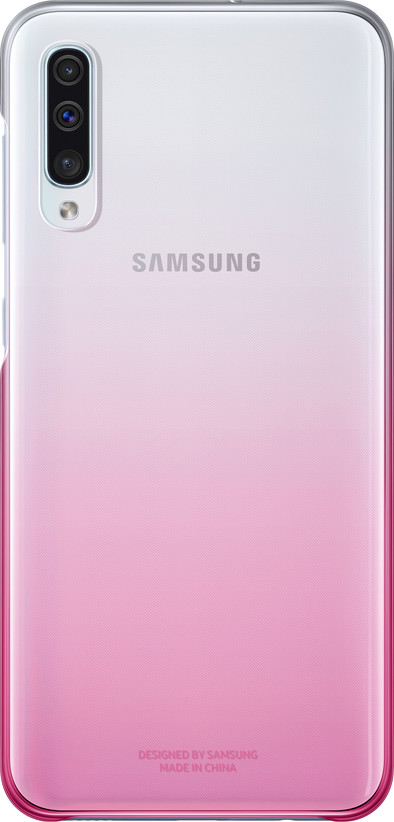 Le produit Samsung Galaxy A50 Gradation Back Cover Rose/Transparent ne sera plus jamais disponible