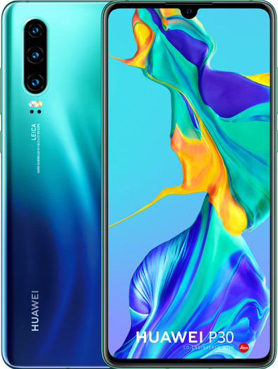 Huawei P30 Blauw is nooit meer leverbaar