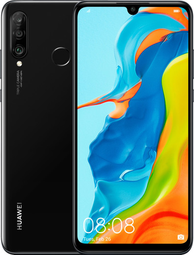 Huawei P30 Lite 128 GB Zwart is nooit meer leverbaar