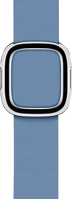 Apple Watch 38/40mm Modern Leather Watch Strap Cornflower Blue - Medium is no longer available