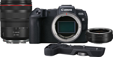 Canon EOS RP + EF-EOS R Adapter + RF 24-105mm f/4L IS USM + EOS RP Grip (EG-E1) is no longer available