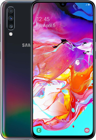 Samsung Galaxy A70 128GB Zwart is nooit meer leverbaar