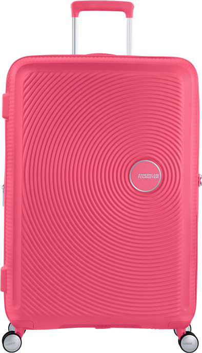 American Tourister Soundbox Expandable Spinner 77cm Hot Pink is no longer available