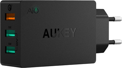 Le produit Aukey Chargeur avec Câble Micro USB 3 ports USB 18 W Quick Charge ne sera plus jamais disponible