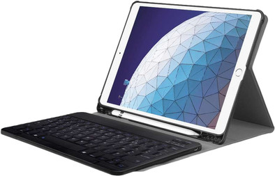 Just in Case Premium Apple iPad Air (2020)/(2019) Bluetooth Toetsenbord Hoes Zwart AZERTY is nooit meer leverbaar