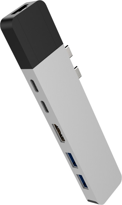 Le produit Hyper Station d'Accueil USB-C vers HDMI, Ethernet et USB-A Argent ne sera plus jamais disponible
