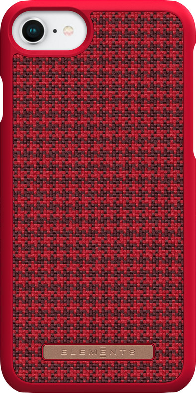 Nordic Elements Sif Couture Apple iPhone SE 2 / 8 / 7 / 6 / 6s Back Cover Rood is nooit meer leverbaar