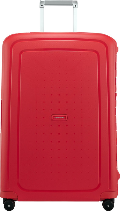 Samsonite S'Cure Spinner 75cm Capri Red Stripes is nooit meer leverbaar