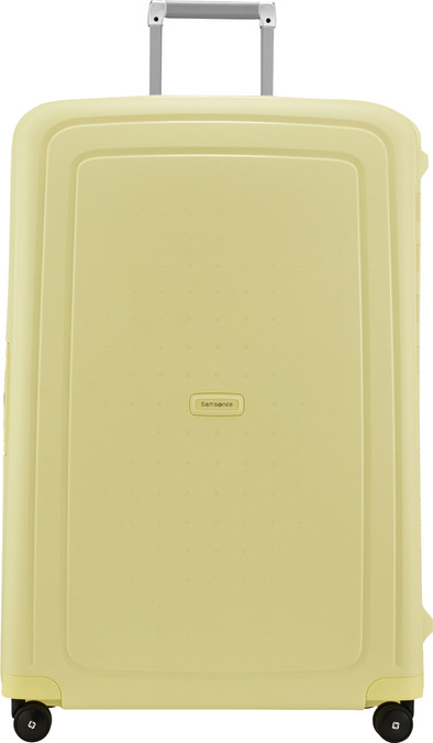 Samsonite S'Cure Spinner 81cm Pastel Yellow Stripes is nooit meer leverbaar