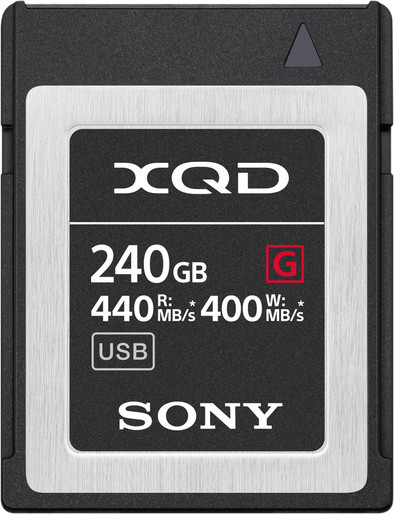 Le produit Sony XQD G 240 Go High Speed R440 W400 ne sera plus jamais disponible
