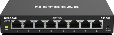 Le produit Netgear GS308E-100PES ne sera plus jamais disponible