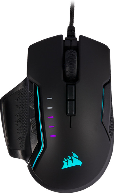 Corsair Glaive Gaming RGB Pro Muis Zwart is nooit meer leverbaar