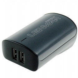 Lenmar Universele Thuislader 2x USB 2.1 amp is nooit meer leverbaar