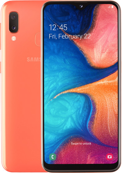 Le produit Samsung Galaxy A20e Orange ne sera plus jamais disponible