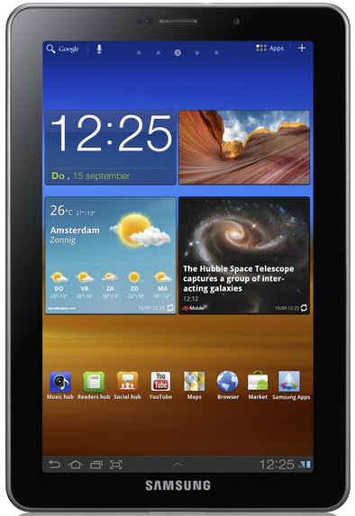 Samsung Galaxy Tab 7.7 Wifi + 3G is nooit meer leverbaar