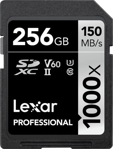 Lexar SDXC Professional UHS-II 1000x 256GB is no longer available