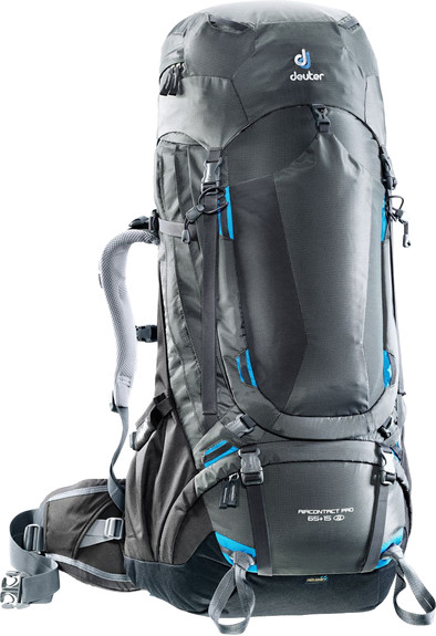 Le produit Deuter Aircontact Pro 65 L + 15 L Graphite/Black - Slim Fit ne sera plus jamais disponible