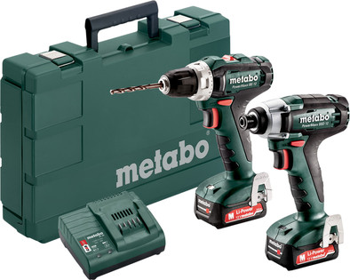 Metabo PowerMaxx BS 12 + PowerMaxx SSD 12 Combiset is nooit meer leverbaar